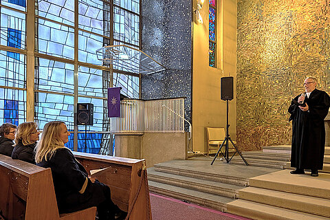 Verabschiedung von Margitta Hinz in den Ruhestand, 18.12.2025 (© Zoya Kostova)