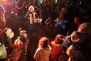 Ev. Kita Sonnenblume: Martinsfest, 11.11.2025 (© Cornelia Dobritzsch)