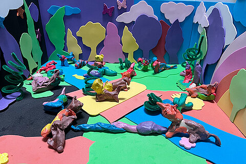 Ev. Kita Stephanus: Projekt "Natur < Stadt > Zeit" (© Björn Münzer)