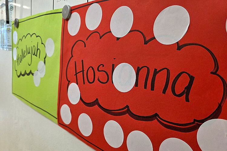 Ev. Kita Hosianna: Namensfindung, Herbst 2025 (© Christine Brügger)