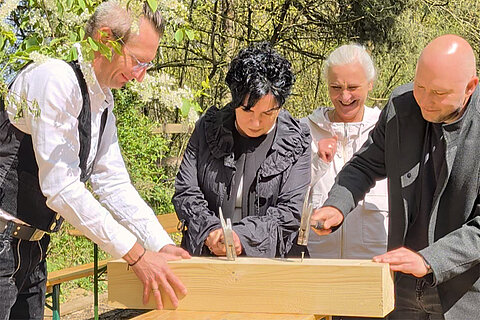 Richtfest Kita in Heiligensee, 24.4.2026 (© Zoya Kostova)