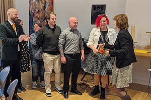 BETA-Gütesiegel an sieben Kitas des Verbandes am 7. März 2025 (© Teresa Varouchakis)
