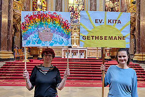 Erster Kitaverbandsgottesdienst im Berliner Dom, 7. Juli 2026 (© Zoya Kostova)
