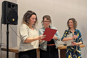 BETA-Gütesiegel an sieben Kitas des Verbandes am 7. März 2025 (© Teresa Varouchakis)